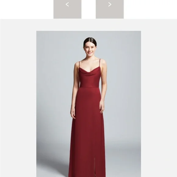 Hayley Paige Occasions | Dresses | Brand New With Tags Nwt Hayley Paige  Occasions Style 5256 In Burgundy | Poshmark